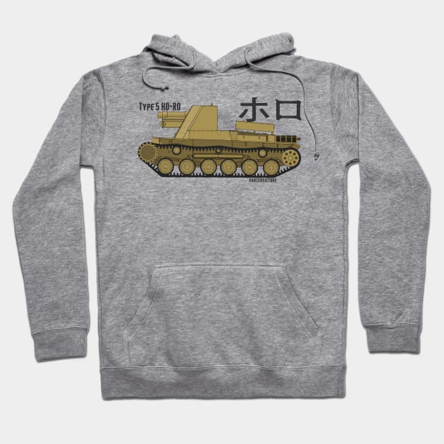 Type 5 Ho-Ro Hoodie by Panzerpicture